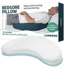 New Lunderg Bedsore Positioning Wedge, 2 Non-slip Pillowcases, Sealed. Price: $49.99.
