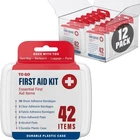 Decorrack 500 Piece First Aid Kit, 12 Individual Boxes Of 42 Items Each, Firs... New. Price: $47.69.