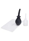 Cleanscene Soft Squeeze Beaded Anal Douche Set With Flared Base New. Price: $28.99.