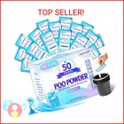 Crazythur Toilet Gel, 50 Packets Poo Powder For Portable, Camping New. Price: $15.38.