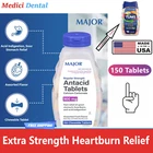 Major Calcium Antacid Tablets, Mixed Fruit, 150/BX, Type To Tums, From Heartburn New. Price: $9.95.