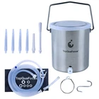 Topquafocus Stainless Steel Enema Bucket Kit For Colon Cleansing Reuseable En... New. Price: $70.52.
