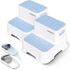 2 Stools Kidstoddler Bathroom Sink No-slip Double Up Stepping New. Price: $51.23.
