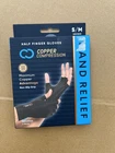 Copper Compression - Infused Arthritis Half Finger Gloves S/m New. Price: $19.95.