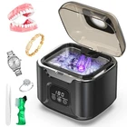 Ovimaz Ultrasonic Retainer Cleaner Machine, Portable 48KHZ Dental Black New. Price: $80.99.