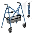 Stander Wonder Walker Plus Ez Fold-n-go 2 Wheel Lightweight Mobility Aid Petite Open. Price: $89.99.