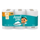 Angel Soft Toilet Paper, Mega Rolls = 48 320 Sheet (pack 12), White New. Price: $19.02.