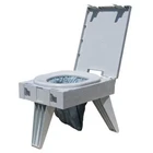 Cleanwaste D119PET Portable Toilet, Plastic, Wt. 8.43 Lb New. Price: $84.80.