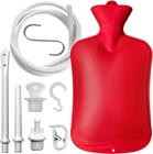 2L Enema Bag Kit 60" Silicone Hose & Flow Control Valve For Home Colon Cleansi New. Price: $13.67.