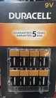Duracell MN1604B4 Coppertop 9V Alkaline Battery - 8 Count New. Price: $39.90.
