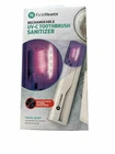 First Health Rechargeable Uv-c Toothbrush Sanitizer / Travel Case New. Price: $9.97.