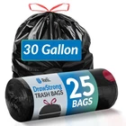 Reli. 30 Gallon Trash Bags Drawstring (25 Count) 1 (pack Of 25), Black New. Price: $18.41.