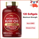 Antarctic Krill Oil 2000 Mg 120 Softgels OMEGA-3 Epa, Dha, With Astaxanthin New. Price: $26.98.