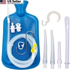 Smokitcen Enema 2L Bag 5.0FT. Long Silicone 1 Piece Set, Blue New. Price: $30.66.