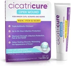Cicatricure Open Wound Triple Antibiotic Pain Relief First Aid Ointment 1 Fl Oz New. Price: $9.99.