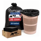 55 Gallon 4MIL Trash Can Liners Bags - (35 Count) Capacity & Thick Extra Heav... New. Price: $91.54.