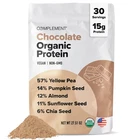 Complement Organic Chocolate Vegan Protein Powder 30 Servings Low Carb, C... New. Price: $127.21.
