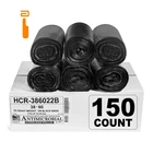 Aluf Plastics High Density Trash Bags, 60 150 Count (pack Of 1), Black New. Price: $61.99.