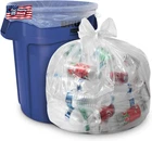 Aluf Plastics Gallon Clear Trash Bags - 33" X 39" 1.5 Mil (eq) Csr Series New. Price: $23.08.