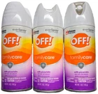 Off! Family Care Insect Repellent Picaridin Spray -not Oil Or Greasy 5 Oz 3PK New. Price: $19.99.