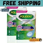 Polident Overnight Whitening Dental Cleanser Tablets 90 (2 Pack) Antibacteria New. Price: $17.15.