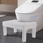 6.7 Inch Step Stool,qofikwi Portable Plastic Foot White New. Price: $14.76.