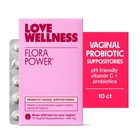 Love Wellness Flora Power, Probiotic Vaginal Suppositories, 10CT New. Price: $41.61.