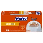 Hefty Strong Tall Kitchen Trash Bags, Unscented, 45 Count (pack Of 1), Clear New. Price: $16.99.