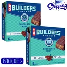 Clif Builders Protein Bars Chocolate Mint Gluten Free (2.4OZ, 12 Ct) New. Price: $13.99.
