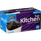 Durra Best Tall Kitchen Trash Bags 45 Count 13 Gallon Black Drawstring New. Price: $29.97.