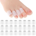 Gjinxi Silicone Toe Sleeves, 24 Pcs Soft Gel Protector Size, White New. Price: $10.46.