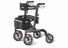 Rollisroll All Terrain Walker For Seniors With Seat, Foldable Aluminum Frame 10 Open. Price: $147.00.