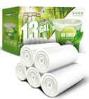 Forid 13 Gallon Trash Bags - Clear Plastic 22 Count (pack Of 5), New. Price: $33.11.