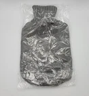 Attmu Rubber Hot Water Bottle. Sweater Knitted Cover. Gray. 2000 Ml. New. Price: $9.95.