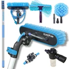 26FT Igadpole Washing Kit: Water-fed Brush, Cobweb Duster And 10 Squeegee New. Price: $179.08.
