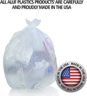 Clear Gallon Garbage Bags 1000 Count High Density 6 Micron Trash Can Liners New. Price: $34.79.
