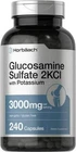 Horb Ach Glucosamine Sulfate 2KCI With Potassium 3000MG 240 Capsules And New. Price: $32.99.