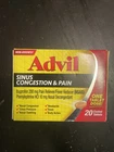 Advil Sinus Congestion Pain, Relief Medicine, Reliever And... New. Price: $11.99.