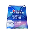 New Crest 3D Whitestrips Sensitive & Gentle Kit + Whitening Light 28 2027. Price: $26.99.