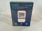 Metene AGM-513S Blood Glucose Monitoring System Meter Kit 100 Test Strips... New. Price: $37.84.
