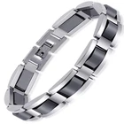 Feraco Mens Magnetic Bracelets Classic Balck Titanium Stainless Steel New. Price: $21.14.
