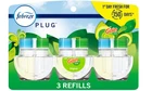 Febreze Plug Air Fresheners, Gain Original Scent, Scented Oil Refill, 3 Count New. Price: $18.99.