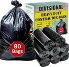 55 Gallon Heavy Duty Contractor Bags 2 Mil 80-PACK Yard Waste Trash New. Price: $55.99.