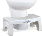 Squat-n-go 7 Folding Squatting Convenient And Compact Toilet Stool, White New. Price: $23.99.