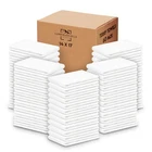 Terry Bar Mop Towels - 60 Pack (14"X17") White Cotton Cloths, Super Abs... New. Price: $50.94.