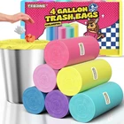 Count Gallon Small Trash Bags Colored (pack Of 150), 4GAL-150 New. Price: $19.65.