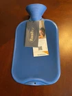 Fashy Ribbed Blue Hot Water Bottle W/free Cover - For Pain, Arthritis & Warmth New. Price: $26.99.