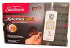 Sunbeam Xl Heating Pad Back, Neck, And Shoulder Pain Relief, Dark Green Open Box New. Price: $36.92.