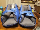 Heelmedix Pair (2) Basic Protection Boots, Padded Adjustable, Medline Blue Pre-owned. Price: $35.00.