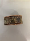 Touchstone Indian Hand Crafted Healing Copper Bracelet Beautiful Jewelry New. Price: $7.98.